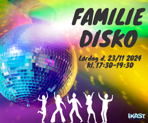 Reklame for familie disko